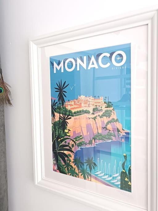 Monaco Cap D'Ail Studio & Jardin Cap-d'Ail Exterior foto