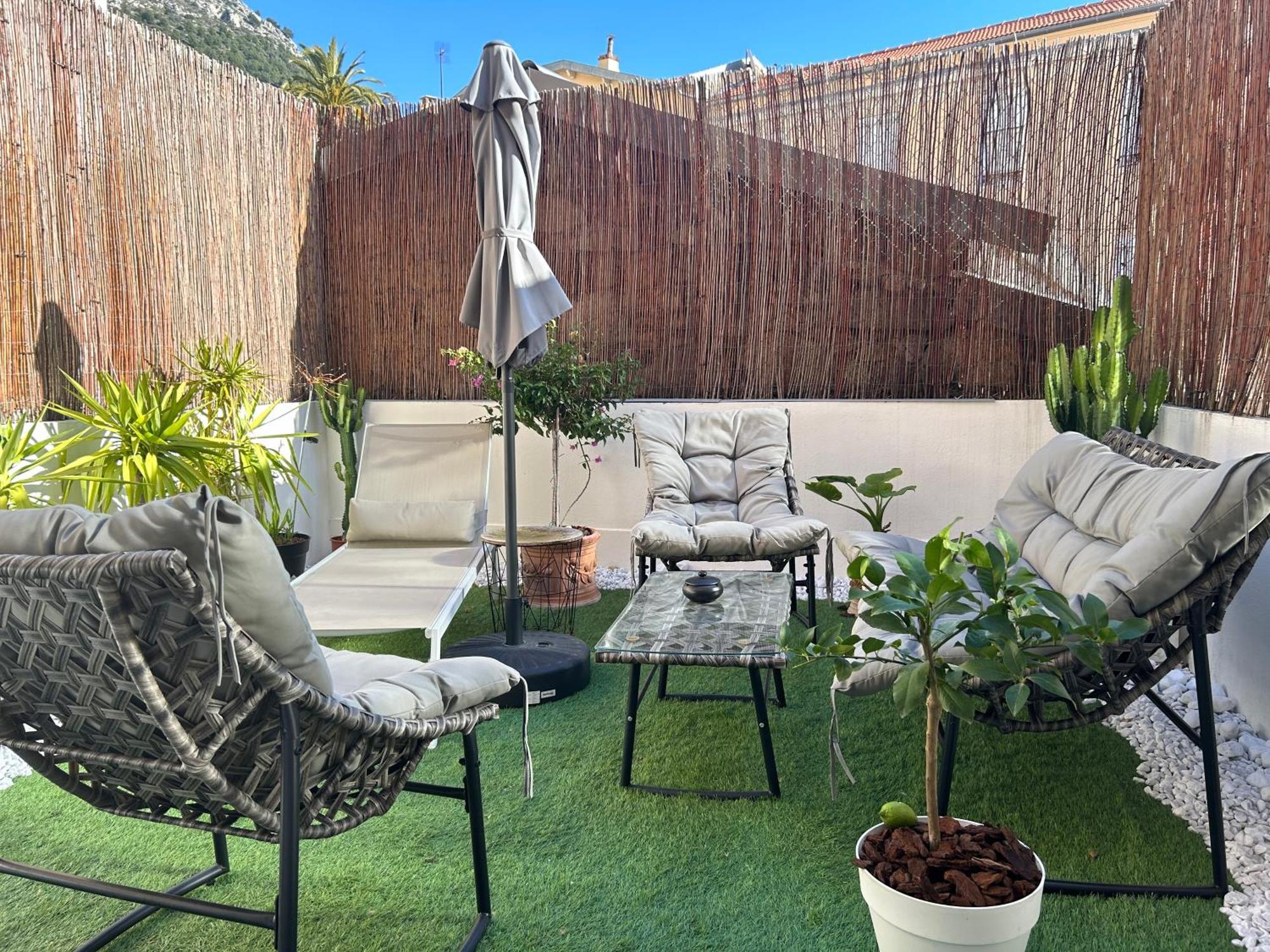 Monaco Cap D'Ail Studio & Jardin Cap-d'Ail Exterior foto